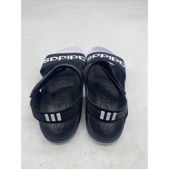 Men Adidas ADILETTE SANDALS Black/White Size 8 D3 main image 4